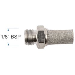 Muffler Metal Conical 1/8